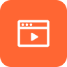 Icono del navegador de vídeo